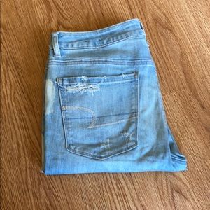 Super stretch American Eagle skinny jeans